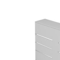 کاور شوفاژ سفید با روکش ضدخش برجسته مدل C.R.005