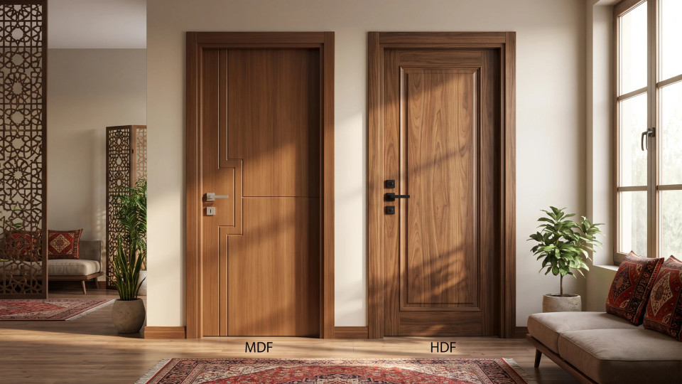 تفاوت درب HDF و MDF چیست؟
