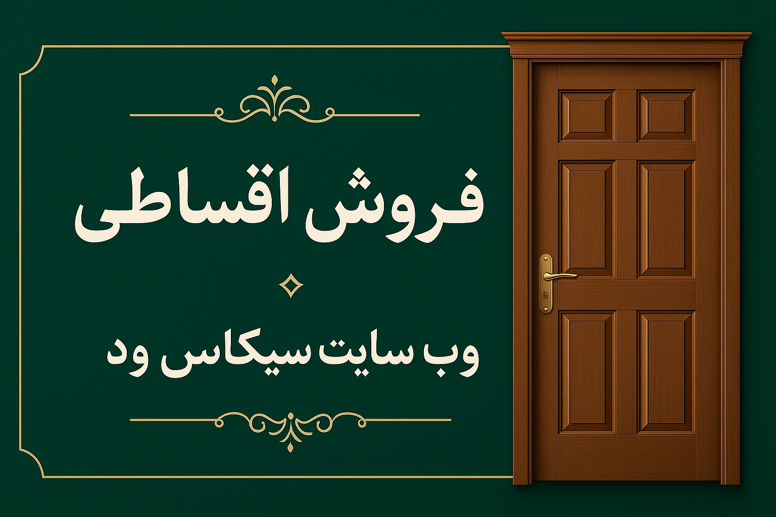 فروش اقساطی سیکاس وود