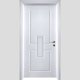 درب داخلی اتاقی MDF (ام دی اف) 8 میلیمتر طرح CNC با روکش PVC کد 108