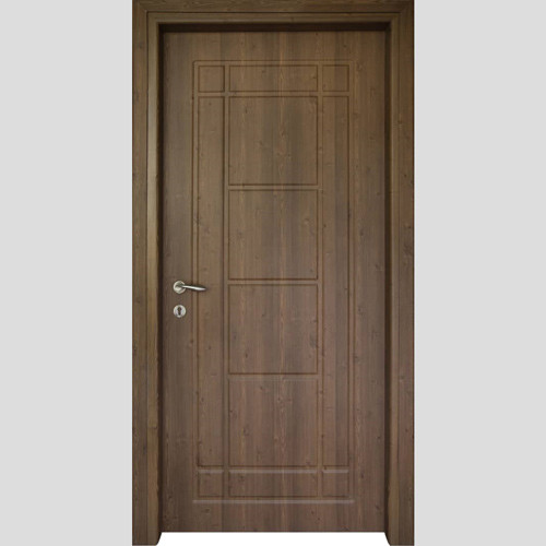 درب داخلی اتاقی MDF (ام دی اف) 8 میلیمتر طرح CNC با روکش PVC کد 118
