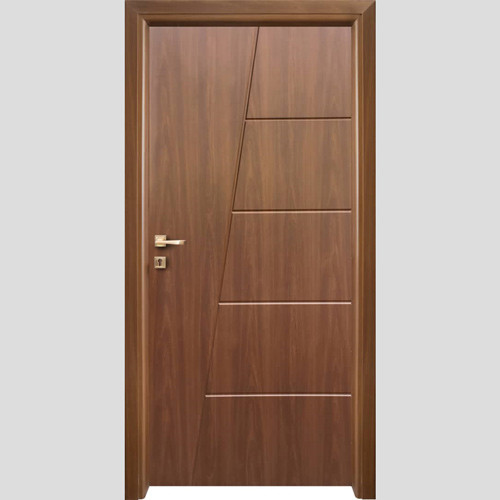درب داخلی اتاقی MDF (ام دی اف) 8 میلیمتر طرح CNC با روکش PVC کد 109