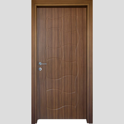 درب داخلی اتاقی MDF (ام دی اف) 8 میلیمتر طرح CNC با روکش PVC کد 124