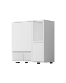 جاکفشی مینیمال ام دی اف سفید ضد خش مدل S.R0010