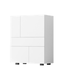 جاکفشی تمام ام دی اف سفید مدل S.R0013