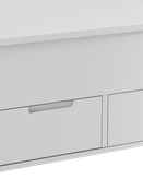 میز جلو مبلی مینیمال ام دی اف سفید مدل C.T0011