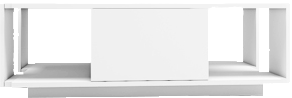 میز جلو مبلی ام دی اف سفید با اتصالات ترک درجه یک مدل C.T015