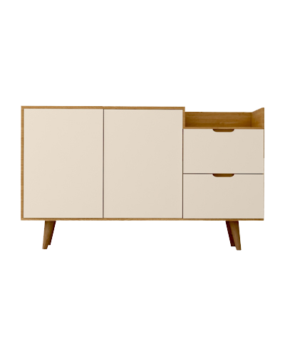 کنسول سفید قهوه ای ام دی اف با مقاومت بالا مدل CO.004