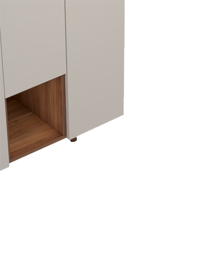 کنسول CO.006 سفید قهوه ای