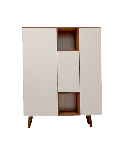 کنسول CO.006 سفید قهوه ای