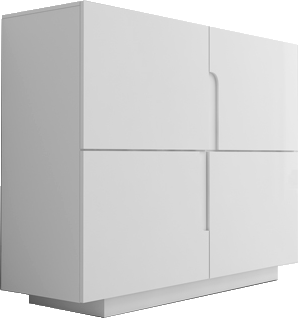 کنسول ام دی اف با درب مگنتی مجزا مدل CO.0012