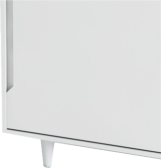 کنسول ام دی اف سفید با روکش مقاوم مدل CO.0015