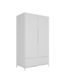 کمد سفید ام دی اف درب مگنتی مدل C.L0014