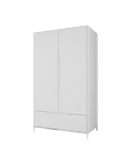 کمد سفید ام دی اف درب مگنتی مدل C.L0014