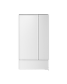 کمد مینیمال سفید درب مگنتی مدل C.L0015
