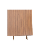 کتابخانه طوسی قهوه ای ام دی اف با کیفیت عالی مدل L.005