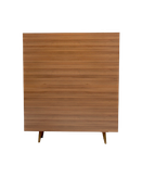 کتابخانه ام دی اف قهوه ای با روکش ضدخش مدل L.006