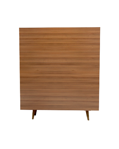 کتابخانه ام دی اف قهوه ای با روکش ضدخش مدل L.006