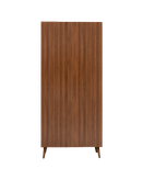 کتابخانه ام دی اف طوسی قهوه ای با روکش ضد خش مدل L.008