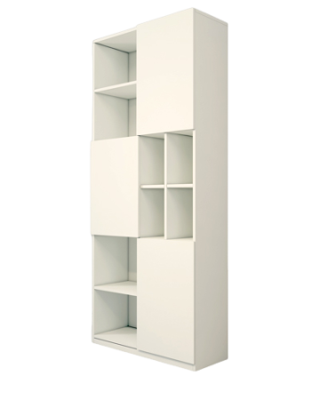 کتابخانه ام دی اف مینیمال با روکش ضدخش مدل L.009