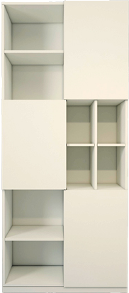 کتابخانه ام دی اف مینیمال با روکش ضدخش مدل L.009