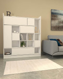 کتابخانه ام دی اف مینیمال لولا استیل مدل L.0014