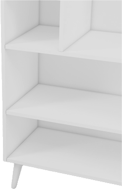 کتابخانه ام دی اف مینیمال قفل مگنتی مدل L.0015