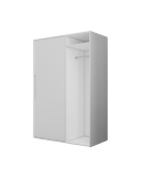 کمد ام دی اف سفید ضد خش مدل C.L009