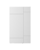 کمد مینیمال سفید ام دی اف درب مگنتی مدل C.L0010