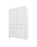 کمد سفید ام دی اف ضدخش مدل C.L0016