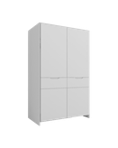 کمد سفید ام دی اف ضدخش مدل C.L0016