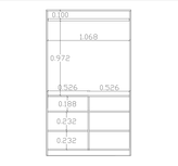 کمد سفید ام دی اف ضدخش مدل C.L0016