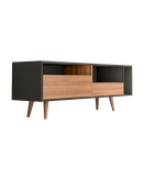 میز تلویزیونطوسی قهوه ای ام دی اف ضدخش مدل T.S008