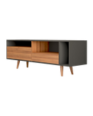 میز تلویزیونطوسی قهوه ای ام دی اف ضدخش مدل T.S008