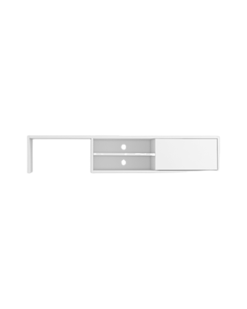 میز تلویزیون سفید ام دی اف ضد خش مدل T.S009