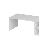 میز تلویزیون سفید ام دی اف ضد خش مدل T.S009