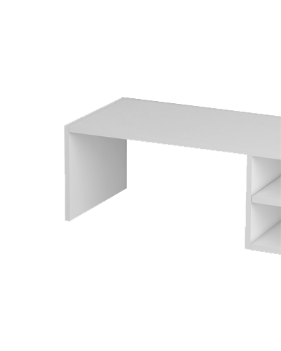 میز تلویزیون سفید ام دی اف ضد خش مدل T.S009
