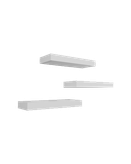 شلف دیواری ام دی اف سفید دارای روکش مقاوم مدل S.H009
