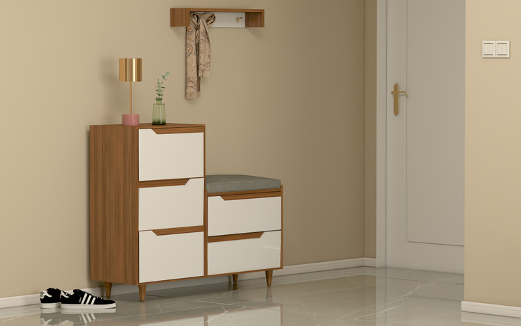 ست میز جلو مبلی، میز تلویزیون و کنسول کمجا Set003 – MDF ضدخش