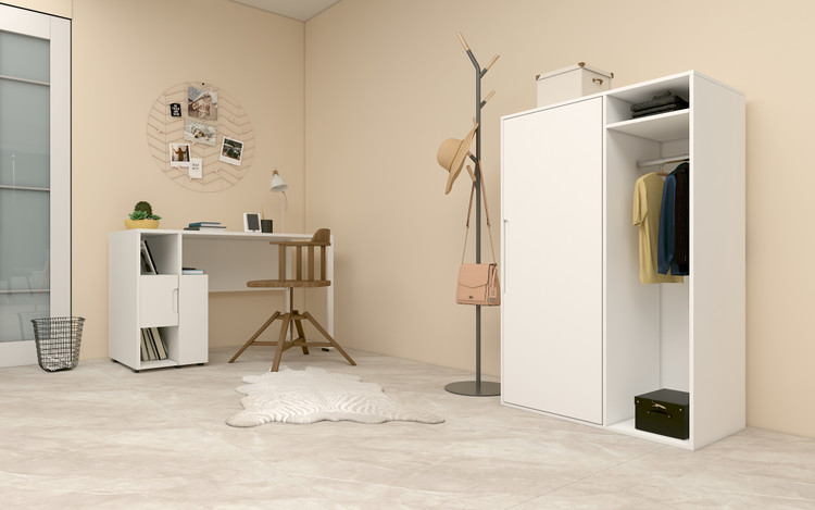 ست میز تحریر و کمد Set004 – MDF ضدخش