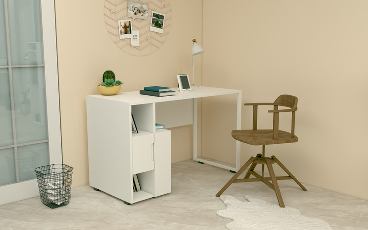 ست میز تحریر و کمد Set004 – MDF ضدخش