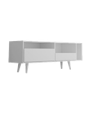 میز تلویزیون سفید مینیمال ام دی اف مدل T.S0015