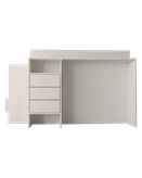 کانتر پذیرش با طراحی مینیمال سفید مدل R.E0012