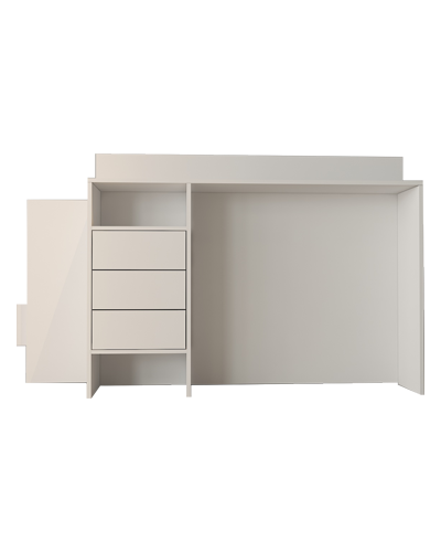 کانتر پذیرش با طراحی مینیمال سفید مدل R.E0012