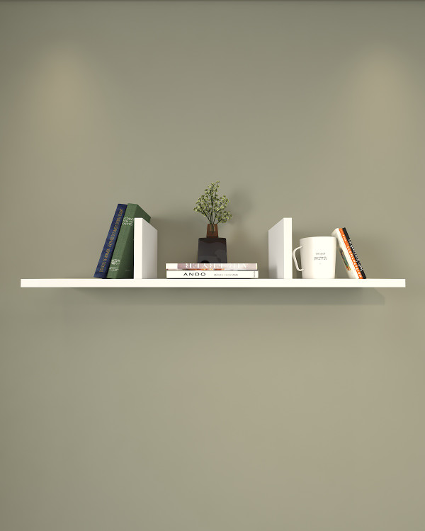 شلف دیواری مینیمال دارای روکش برجسته و مقاوم مدل S.H0012