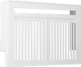 کاور شوفاژ C.R.001 سفید ام دی اف