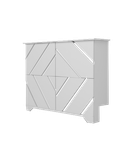 کاور شوفاژ سفید ام دی اف مدل C.R.002
