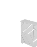 کاور شوفاژ سفید ام دی اف مدل C.R.002
