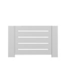 کاور شوفاژ سفید ام دی اف مدل C.R.003 با بهترین کیفیت