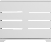 کاور شوفاژ سفید با روکش ضدخش برجسته مدل C.R.005